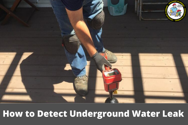 How to Detect Underground Water Leak